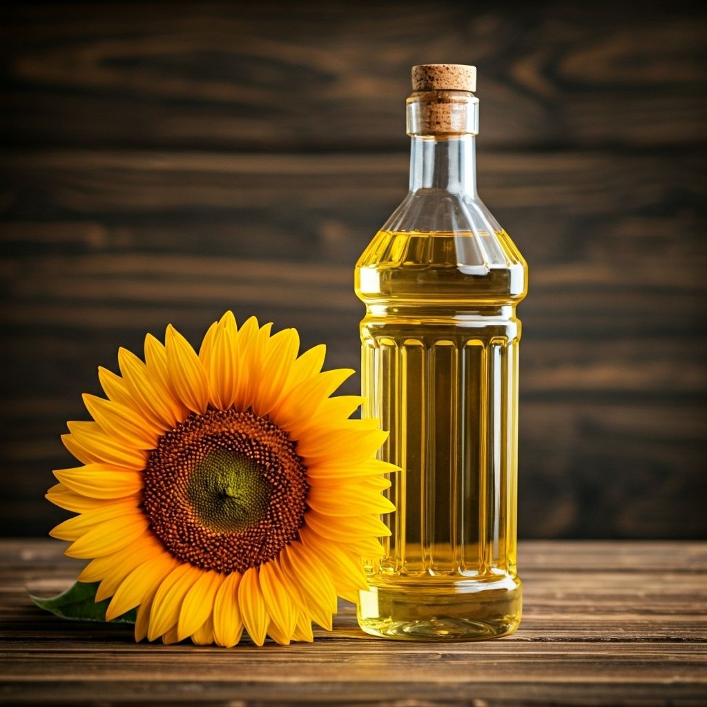 زيت عباد الشمس كريستال