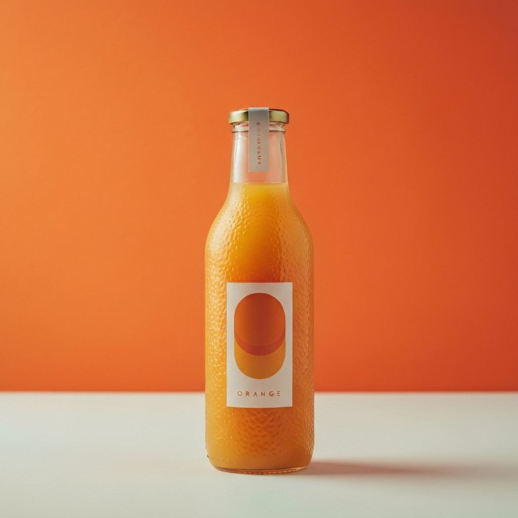 عصير برتقال طبيعي